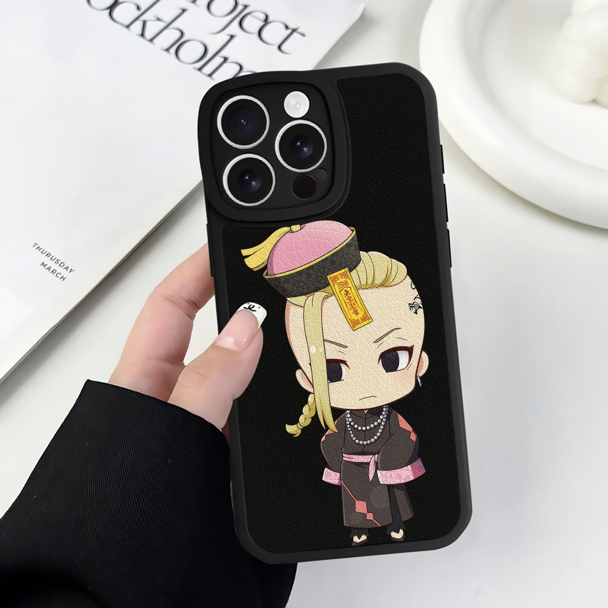 （画像用） 東京リベンジャーズ Tokyo Revengers 【iPhone 16シリーズ対応】シリコンスマホケース（レザー調） 材質：シリコン